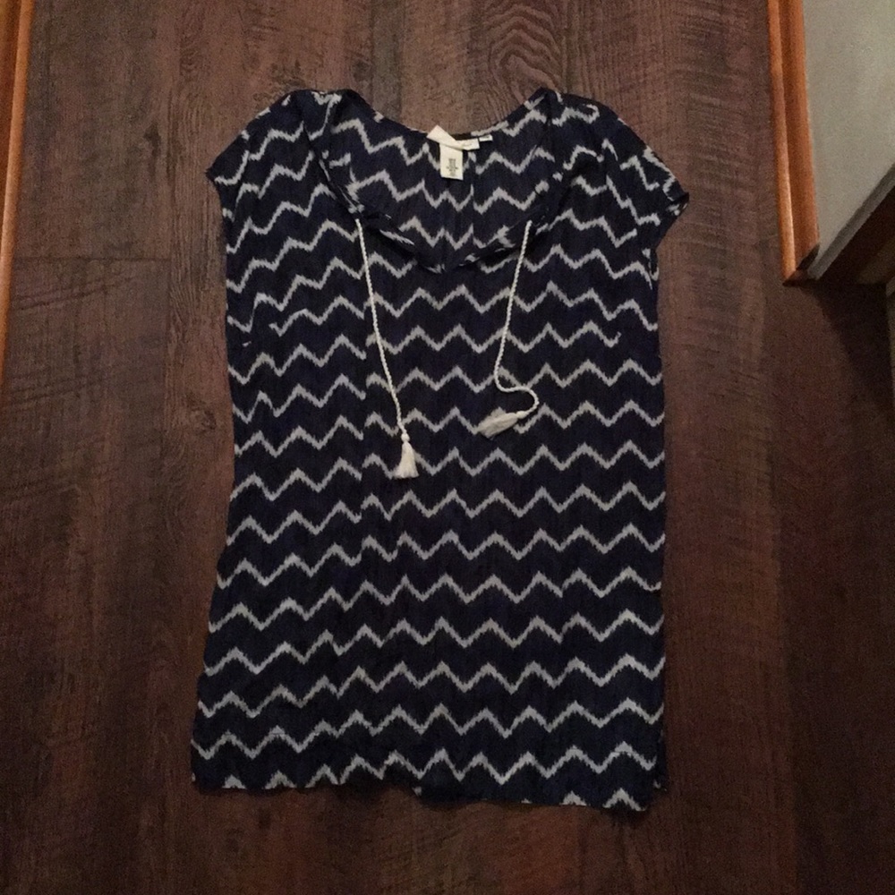 Navy Blue H&M Top